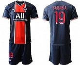 2020-21 Paris Saint-Germain 19 SARABiA Home Soccer Jerseys,baseball caps,new era cap wholesale,wholesale hats